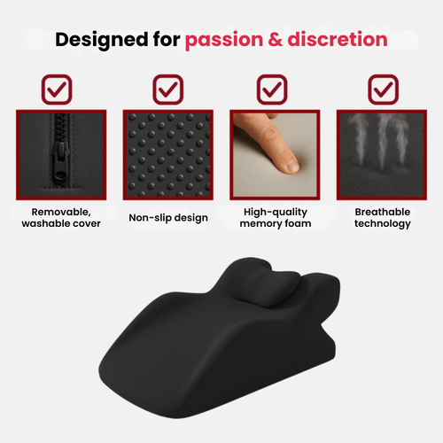 Ergonomický intimní polštář pro dokonalou pozici 